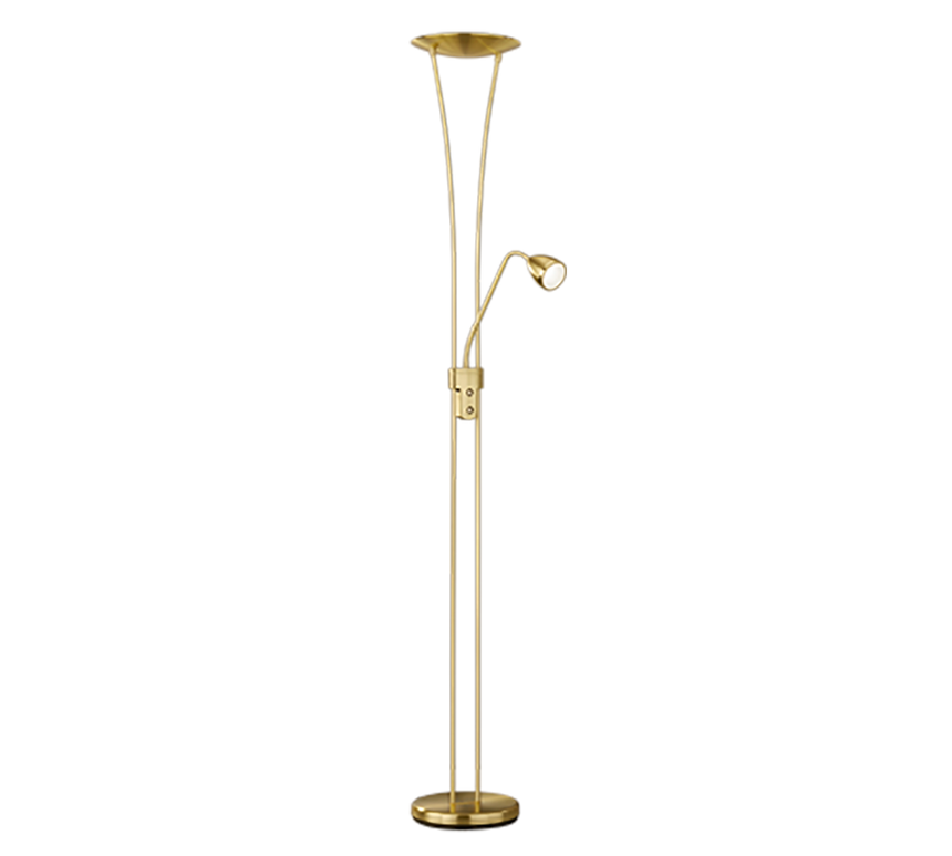 Trio Arizona Matte Bronze Metal LED Floor Lamp 426410208