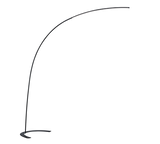 Trio Shanghai Black Metal LED Floor Lamp 427511802