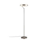 Lámpara de pie Trio Dios LED níquel mate 180cm 431410107