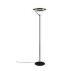 Lámpara de pie Trio Dios LED negro mate 180cm 431410132