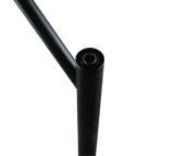 Lámpara de pie Trio Dios LED negro mate 180cm 431410132