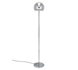 Lámpara de pie Trio Flynt LED cromo 130cm 431610106