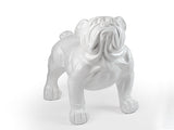Schuller Figura grande bulldog blanco 431842