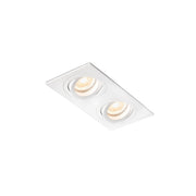 Downlight empotrable de techo Faro Radon GU10 blanco mate IP20 43397