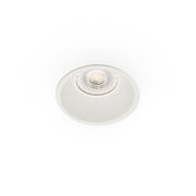 Downlight empotrable de techo Faro Gas GU10 blanco mate IP20 43404