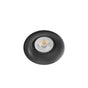 Downlight empotrable de techo Faro Neón redondo GU10 IP20 negro mate — ref. 43409 (1)