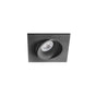Downlight empotrable de techo Faro Argon GU10 IP20 negro mate — ref. 43412 (1)