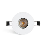 Downlight empotrable de techo Faro Niva GU10 LED blanco IP20 43425