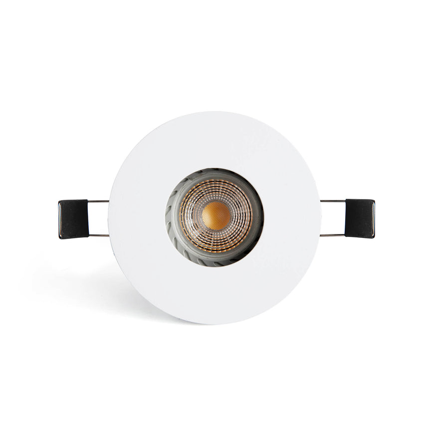 Downlight empotrable de techo Faro Niva GU10 LED blanco IP20 43425