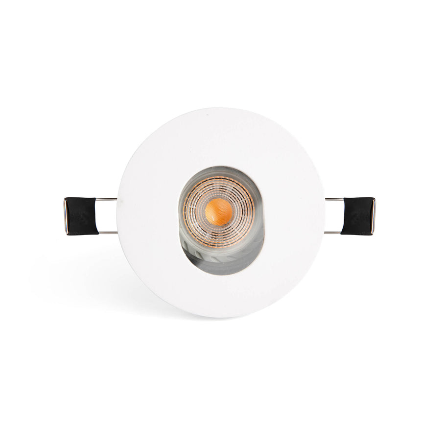 Downlight empotrable de techo Faro Niva GU10 LED blanco IP65 43431