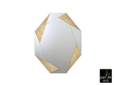 Espejo Schuller Laverna pan de oro y negro 92x120cm 434 - ambiente