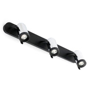 Lámpara de pared aplique Faro Orleans 3 luces GU10 cromo 43528