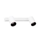 Lámpara de pared aplique Faro Stan 2 luces GU10 blanco mate 43742