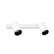 Lámpara de pared aplique Faro Stan 2 luces GU10 blanco mate 43742