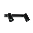 Lámpara de pared aplique Faro Stan 2 luces GU10 negro mate — ref. 43743 (1)