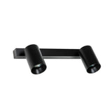 Lámpara de pared aplique Faro Stan 2 luces GU10 negro mate — ref. 43743 (1)
