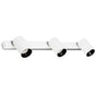 Lámpara de pared aplique Faro Stan 3 luces GU10 blanco mate — ref. 43744 (1)