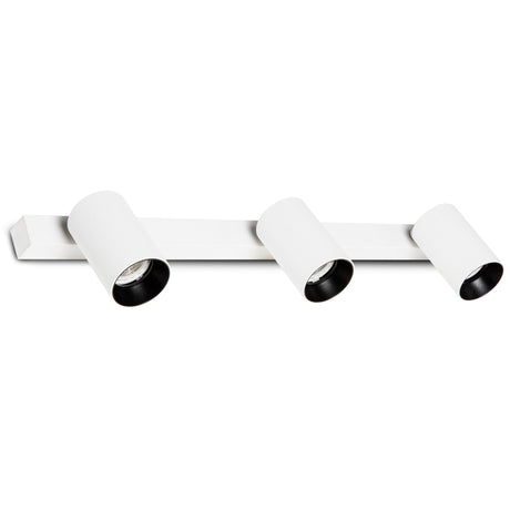 Lámpara de pared aplique Faro Stan 3 luces GU10 blanco mate — ref. 43744 (1)