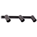 Lámpara de pared aplique Faro Stan 3 luces GU10 negro mate 43745