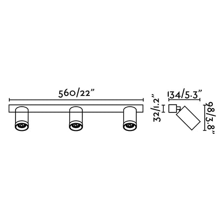 Faro 43745 - Dibujo técnico