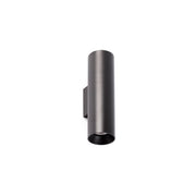 Lámpara de pared aplique Faro Stan 2 luces GU10 negro mate 43751