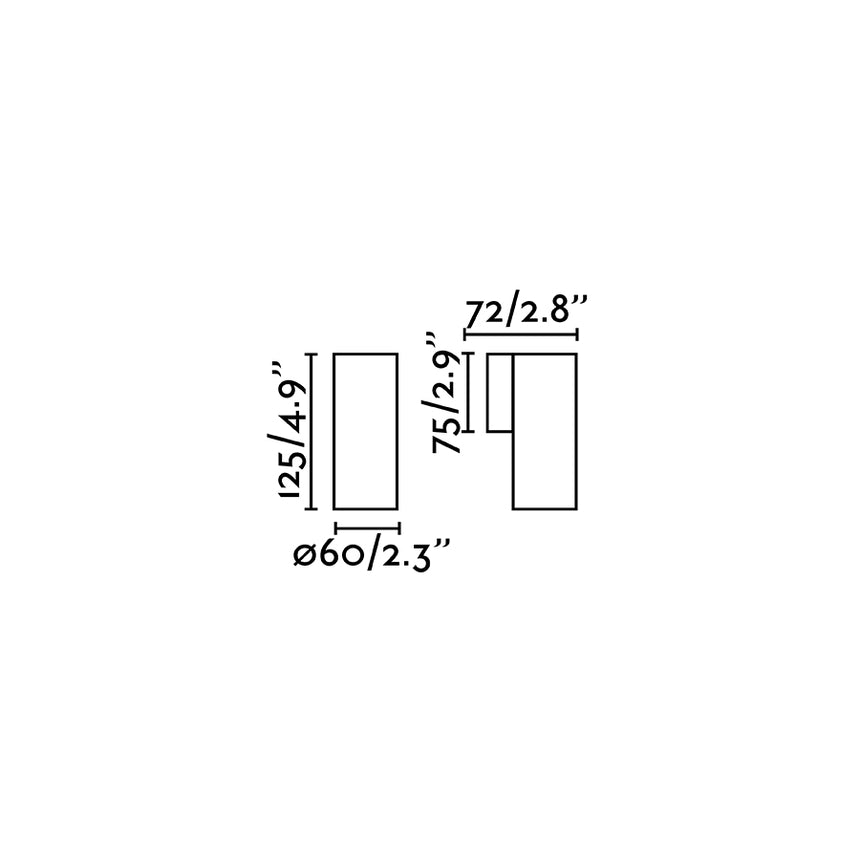 Faro STAN Lámpara aplique terracota 43765