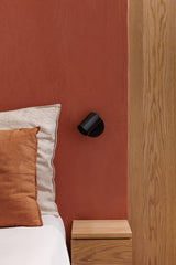 Lámpara de pared aplique Faro Stan GU10 LED negro 43768