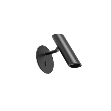 Lámpara de pared aplique Faro Leo LED 2700K negro mate — ref. 43793 (1)