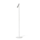 Lámpara de pie salón Faro Leo LED blanco mate 2700K 43798