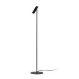 Lámpara de pie salón Faro Leo LED negro mate 2700K 43799