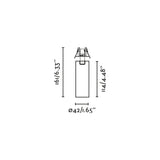 Empotrable de pared Faro Stan GU10 LED blanco IP20 43810 - imagen 3