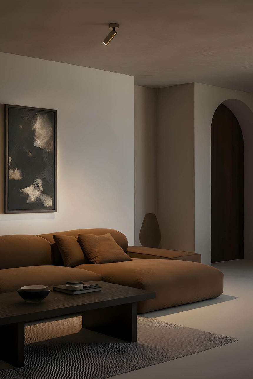 Lámpara de pared aplique Faro Stan GU10 LED bronce 43816