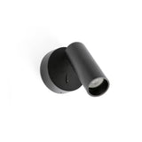 Lámpara de pared aplique Faro Stan 1 luz GU10 LED negro 43823