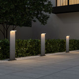 Baliza de exterior Trio Ravi LED antracita IP54 100cm 438669142
