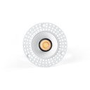 Downlight empotrable de techo Faro Lox LED blanco 2700K IP20 36° 43884