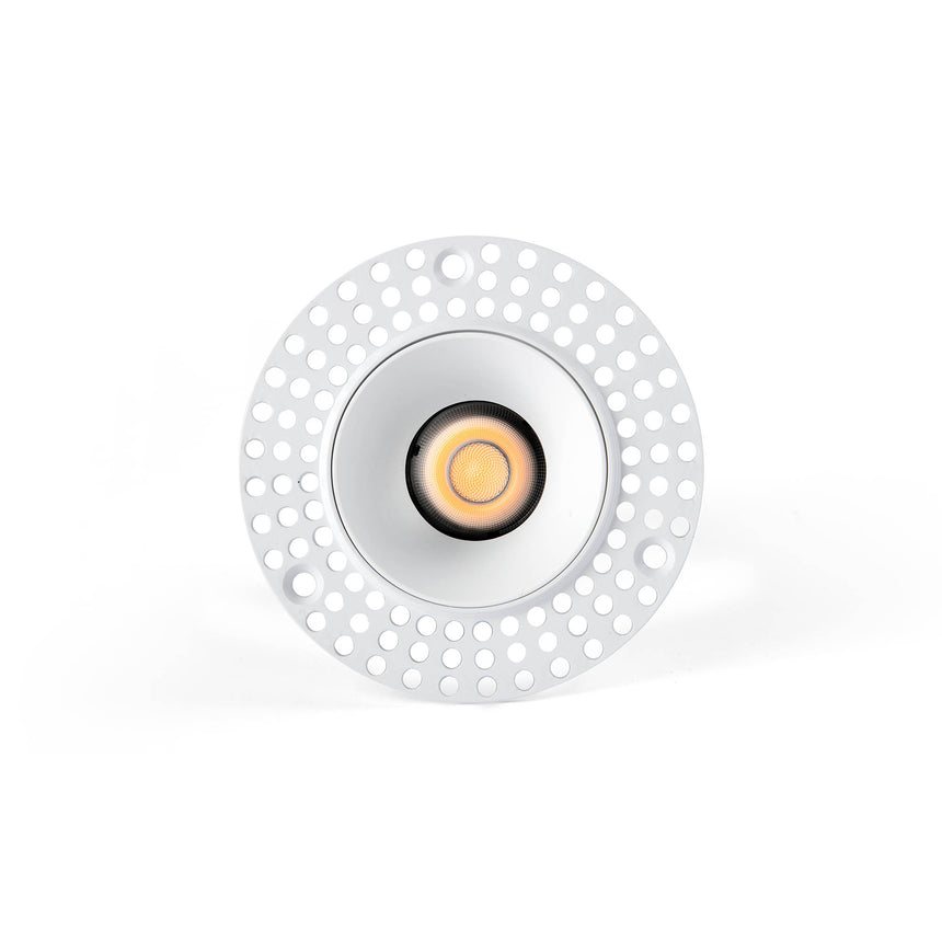 Downlight empotrable de techo Faro Lox LED blanco 2700K IP20 36° 43884