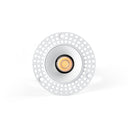Downlight empotrable de techo Faro Lox sin marco LED 3000K IP20 36° Ø8,5cm blanco — ref. 43886 (1)