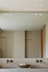 Downlight empotrable de techo Faro Tast LED blanco mate 2700K IP65 40° 44001