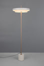 Lámpara de pie Trio Keaton LED gris cálido 138cm 440210176