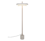 Lámpara de pie Trio Keaton LED gris cálido 138cm 440210176
