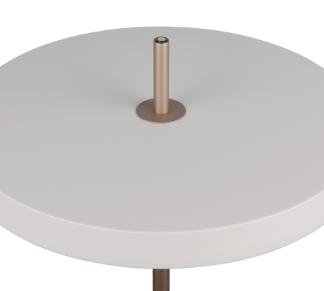 Lámpara de pie Trio Keaton LED gris cálido 138cm 440210176