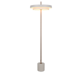 Lámpara de pie Trio Keaton LED gris cálido 138cm 440210176