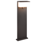 Baliza de exterior Trio Nestos LED antracita 3000K con sensor movimiento IP54 80cm 440969142