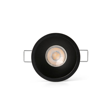 Downlight empotrable de techo Faro Flac GU10 IP20 negro — ref. 44101 (1)