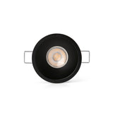 Downlight empotrable de techo Faro Flac GU10 IP65 negro — ref. 44103 (1)