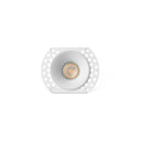 Downlight empotrable de techo Faro Flac sin marco GU10 IP20 Ø5,5cm blanco — ref. 44104 (1)