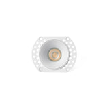 Downlight empotrable de techo Faro Flac sin marco GU10 IP20 Ø5,5cm blanco — ref. 44104 (1)
