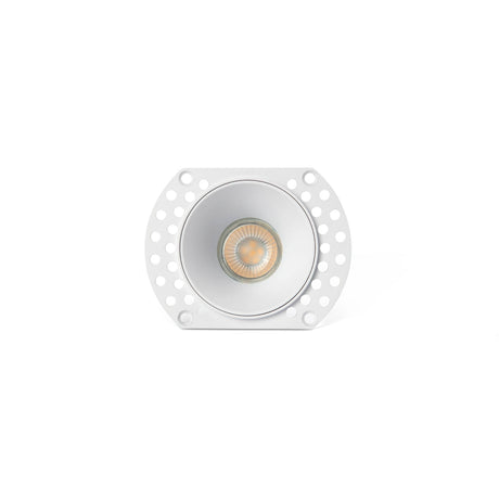 Downlight empotrable de techo Faro Flac sin marco GU10 IP20 Ø5,5cm blanco — ref. 44104 (1)
