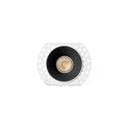Downlight empotrable de techo Faro Flac GU10 negro IP20 44105