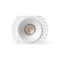 Downlight empotrable de techo Faro Flac GU10 blanco — ref. 44106 (1)
